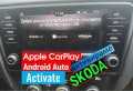 🚗🚗Активиране на Apple CarPlay Android Auto Audi SEAT Skoda VOLKSWAGEN PORSCHE VIM Видео в движение, снимка 5
