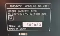 Sony TC-k311 японски дек. , снимка 4