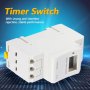 Дигитален програматор THC30A digital time switch, снимка 9