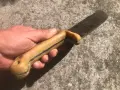стар, голям български нож /сатър/, снимка 9