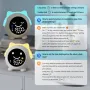 Нов Детски будилник с Bluetooth и светлина – треньор за сън деца стая, снимка 8