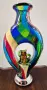 Голяма масивна ваза Murano style glass , снимка 1