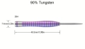 90% tungsten професионални стрели за дартс, 22гр, снимка 5