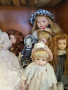 Колекция от 10 порцеланови кукли, снимка 12