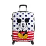 Твърд куфар Спинер American Tourister на 4 колела Disney 55 см Mickey Мики Маус ръчен багаж, снимка 1