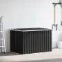 vidaXL Градински сандък за съхранение, антрацит, 171x99x93 см, снимка 2