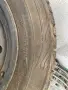4 броя метални джанти 15" 5х100 от Toyota Avensis T22 със зимни гуми Rosava Snowgard 195/65, снимка 5