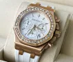 Audemars Piguet Royal Oak Offshore Chronograph 37mm Rose Gold Grey Diamond Дамски Различни Варианти, снимка 12