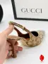 Gucci Дамски Обувки На Ток С Монограм И Кристали Код SEM-723, снимка 2