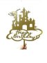 Happy Birthday замък с фея пластмасов топер украса декор за торта рожден ден, снимка 2