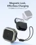ESR Orbit Hybrid калъф за AirPods 4 – Titanium, MagSafe съвместим, снимка 3