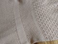  рокля плетена на една кука цвят екрю  памук, снимка 11