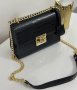 Луксозна черна чанта/реплика Г"чи код SG195, снимка 2