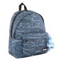 Раница My Way, С бандана и подсилен гръб, 36х16х45см, Син/ мрамор, снимка 1