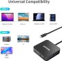 USB C Хъб два порта 4K/60Hz HDMI, 100W PD, USB C 3.0, 2*USB A 3.0, снимка 9