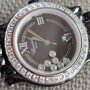 Дамски луксозен часовник Chopard  Happy Sport&Diamonds HIGH-TECH CERAMICS SCRATCH PROOF , снимка 3