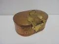 № 8752 Старинна медна кутийка с капак , снимка 4