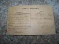 Стара френска пощенска картичка предачка 1908г., снимка 2