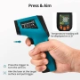 Tilswall IR Термометър -50C до 600C LCD, снимка 2