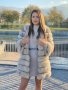 Дамско луксозно палто от лисица код 83, снимка 1 - Палта, манта - 34245324