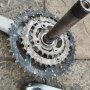 Курбел за велосипед колело с движение куха ос Shimano deore lx , снимка 3