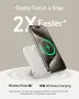 Anker MagGo Power Bank за iPhone 10 000 mAh Qi2 – 15W, MagSafe, стойка, бял, снимка 4