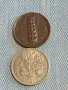  Монети 5 чентезима 1930г. Италия Виктор Емануил  - 6 пенса 1965г. Англия  Елизабет втора 30052, снимка 1