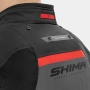 Дамско текстилно мото яке SHIMA DUNE WP Red/Black/Gray, снимка 7