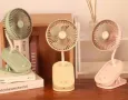 Мини вентилатор с щипка – преносимо освежаване с елегантен дизайн, снимка 7