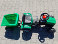 PILSAN зелен детски трактор ACTIVE с ремарке, снимка 7