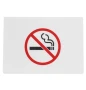 Табела за маса от пластмаса „Пушенето забранено“ , 9x6.3 см., снимка 2