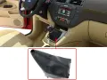 Маншон за скоростен лост, Ford, Focus C-Max MK1 Facelift, Черен, Кожа, снимка 4