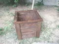 продавам дървени кашпи , снимка 2
