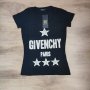Тениска Givenchy в бяло/черно/розово/жълто, снимка 7