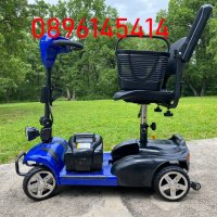 Удобна сгъваема електрическа четириколка BULLMAX N1 с екстри!, снимка 4 - Инвалидни скутери - 40917029