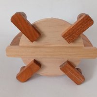 Детска дървена въртележка , снимка 4 - Фигурки - 44343452