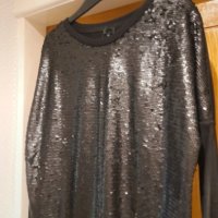 Уникална Нова Дамска Рокля Туника Блуза с дълги ръкави размер М Л ХЛ, снимка 3 - Рокли - 41164996
