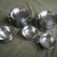 Купички и чинии-саханчета алпака, снимка 1 - Други - 36128357