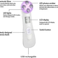Нов Високочестотен ултразвуков уред за подмладяване на кожата LED светлинна терапия, снимка 3 - Други - 42198278
