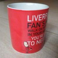 фен чаша на футболен отбор Liverpool оригинална , снимка 3 - Фен артикули - 41378482