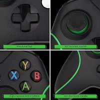 Нов Универсален Гейминг Контролер джойстик за Xbox/PC, Дълъг Кабел, Вибрация, снимка 4 - Аксесоари - 44261305