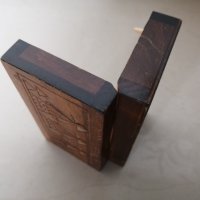Дървена кутия 12.5 х 6.5 h 3.5 см. , снимка 5 - Други стоки за дома - 35850472