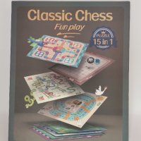 Класически игри 15в1, снимка 1 - Шах и табла - 41444312