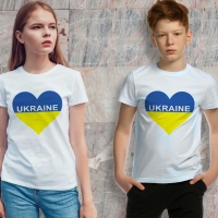 Тениски Украйна Мъжки дамски и детски, снимка 1 - Тениски - 36088563