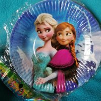 Парти чинийки Frozen, снимка 1 - Други - 33952792