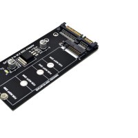 M.2 NGFF to SATA преходник конвертор платка ZOMY SSD адаптер картa, снимка 5 - Кабели и адаптери - 22165313
