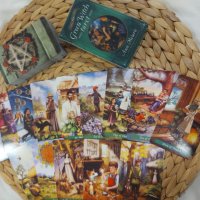 Нови карти Green witch tarot , снимка 4 - Карти за игра - 40900429