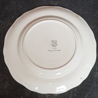 Старинна керамична чиния- Франция , снимка 2 - Чинии - 42246989