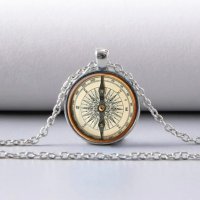 Гердан - компас , снимка 5 - Колиета, медальони, синджири - 41456017