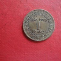 1 франк 1923 монета жетон Bon Pour, снимка 4 - Нумизматика и бонистика - 41226505